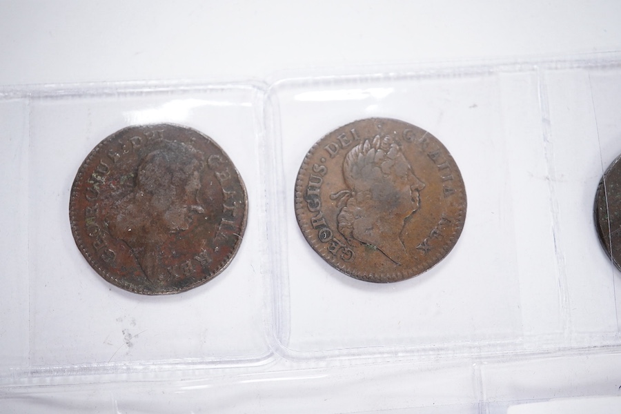 Irish and Isle of Man AE coins, William & Mary to Victoria